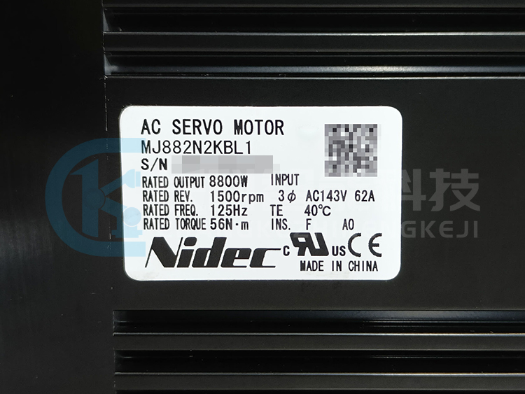 Nidec尼得科8800W超大功率伺服電機(jī)MJ882N2KBL1 Nidec尼得科8800W超大功率伺服電機(jī)MJ882N2KBL1